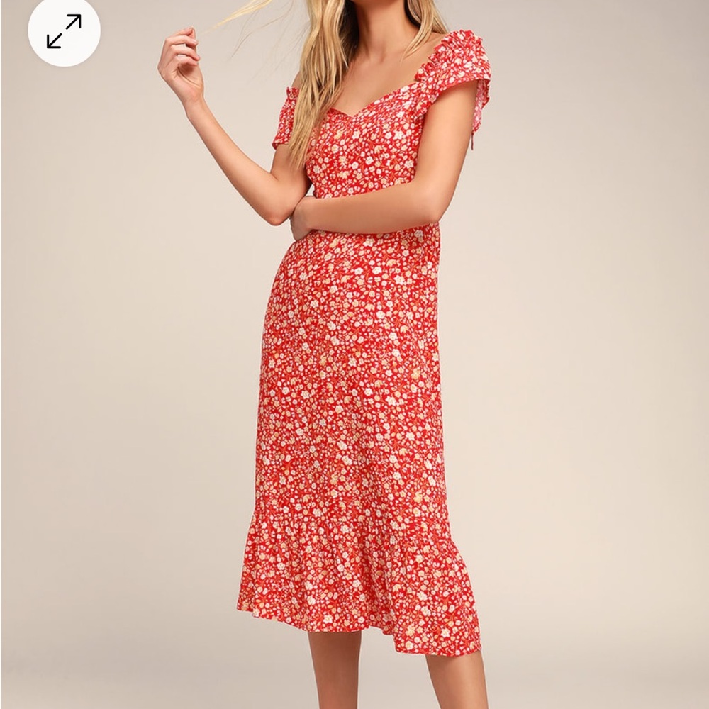 Floral Midi Dress